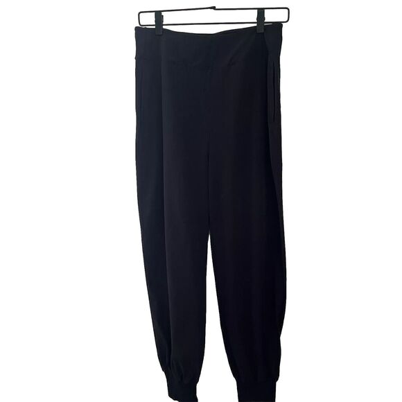 Nike Pants - Nike Women Dri-fit Joggers Black Sz Medium Swoosh Logo Pockets